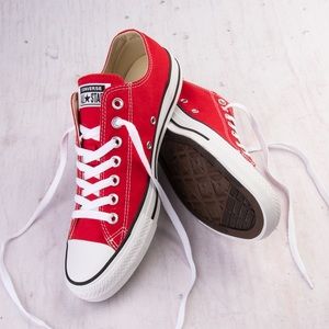 Converse Chuck Taylor All Star Lo Sneakers - Red